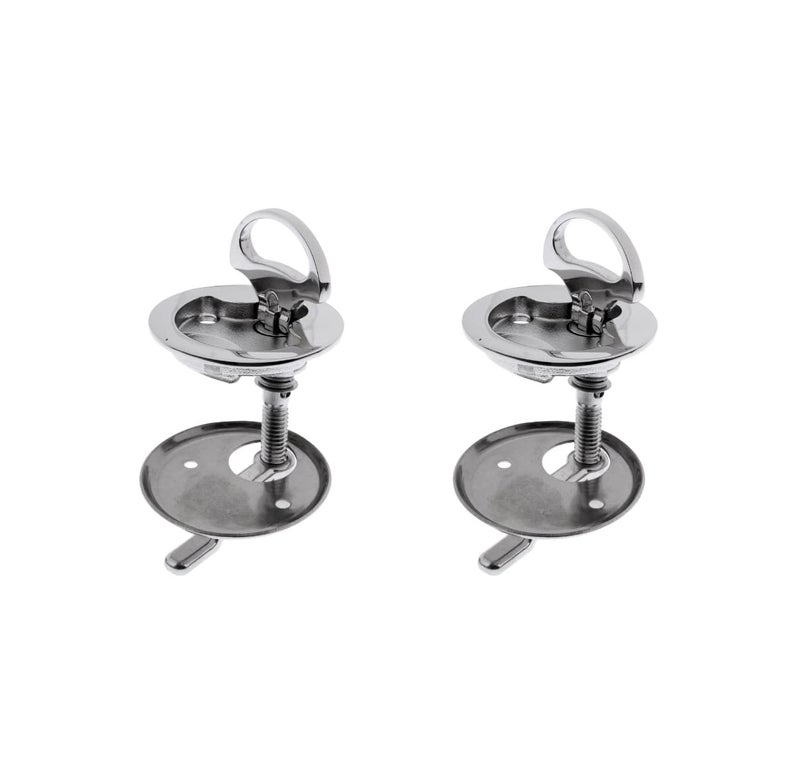 Mxeol Boat Cam Latches Stainless Steel Marine Hatch Cam Latch Pull 2 Pack - Image 3
